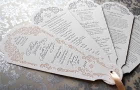 wedding-program